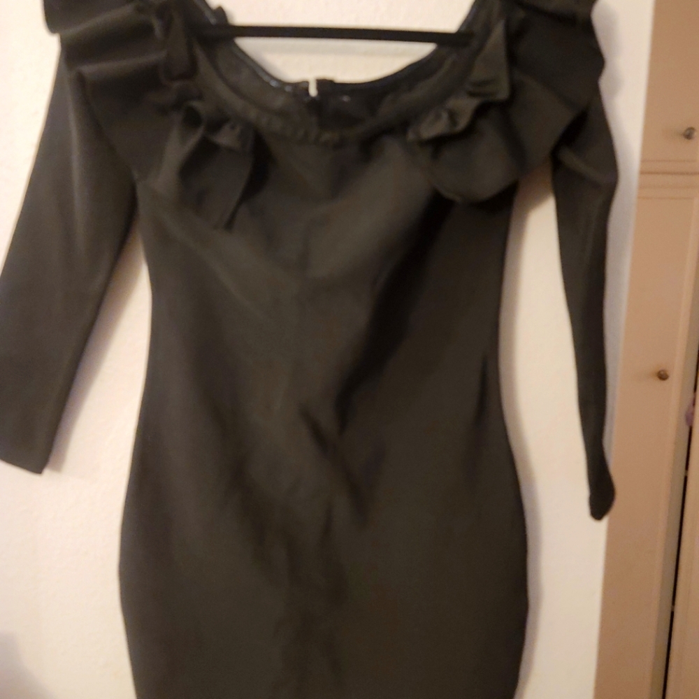 Bandage Black Dress